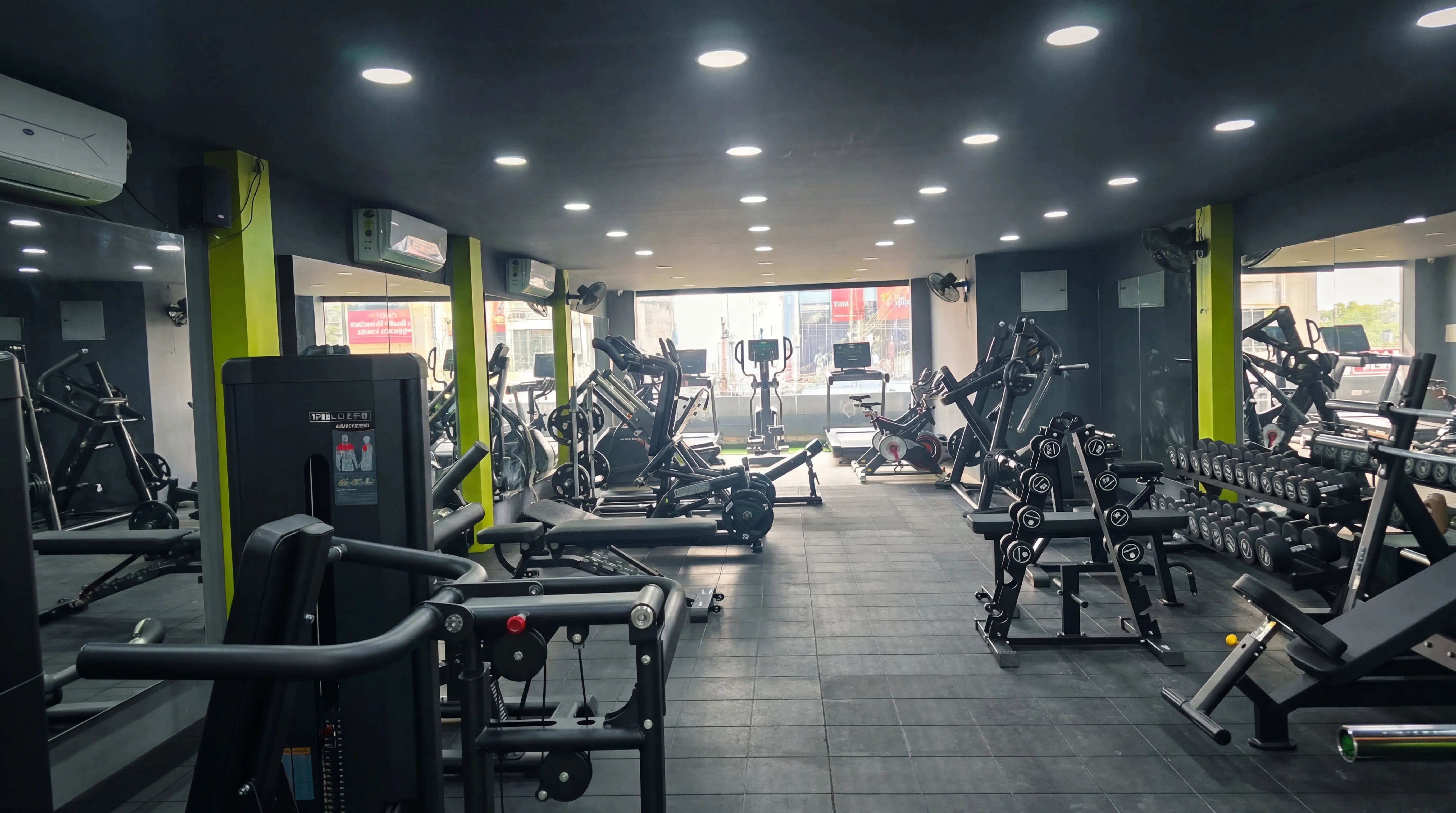 Ares Fitness gym interior showing full training floor