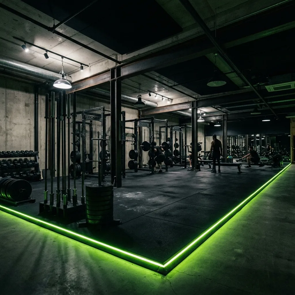 The Ares Fitness community tribe training together